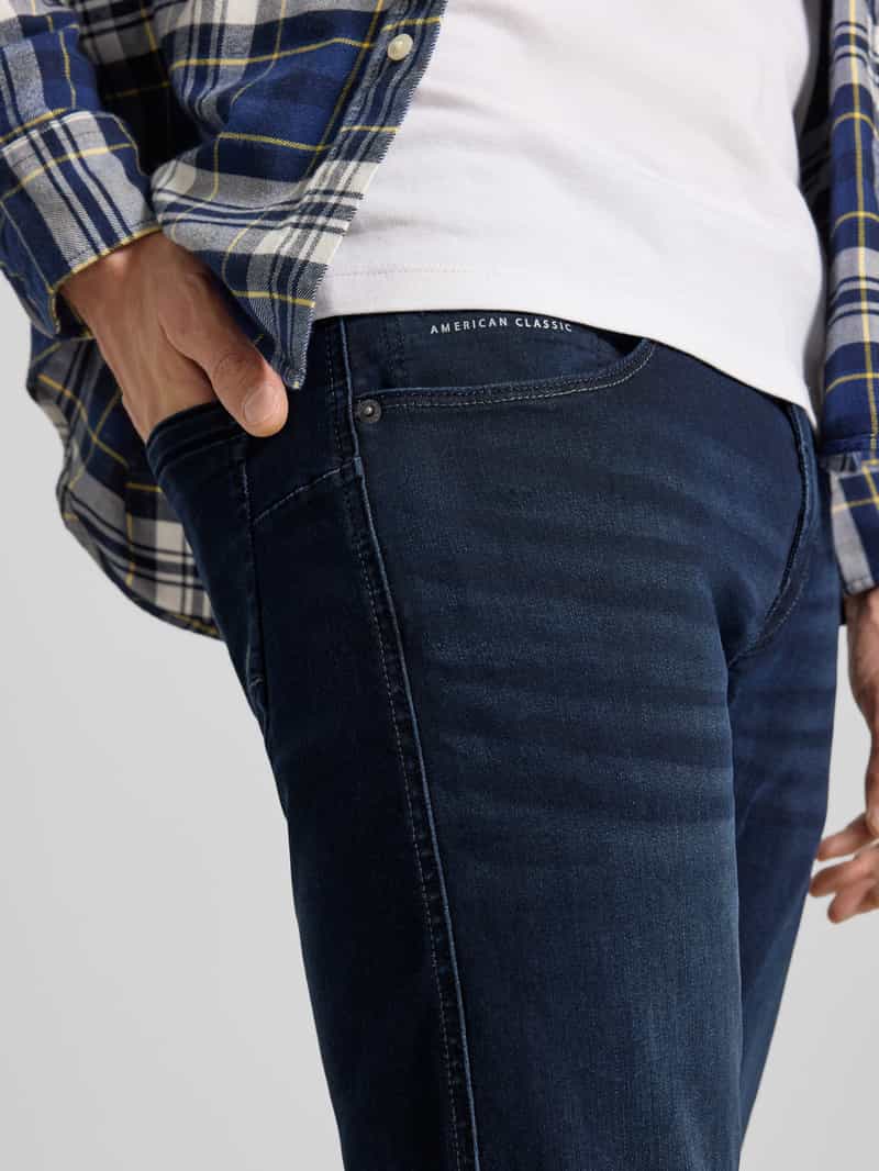 PME Legend Slim fit jeans met viscose model 'Nightflight'