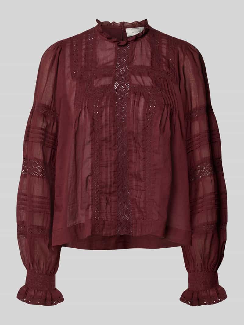 NEO NOIR Blouse met knoopsluiting aan de achterkant model 'Ebba'