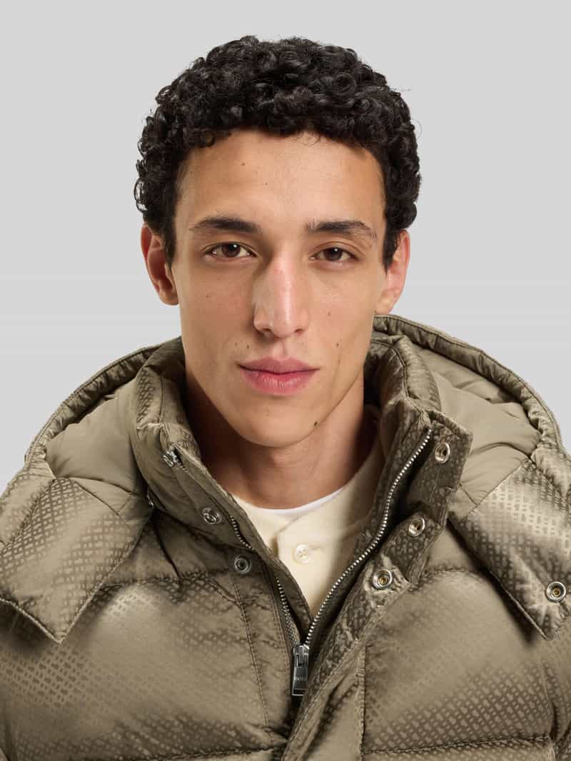 Boss Regular fit gewatteerd jack met logomotief model 'CORBINIAN5'