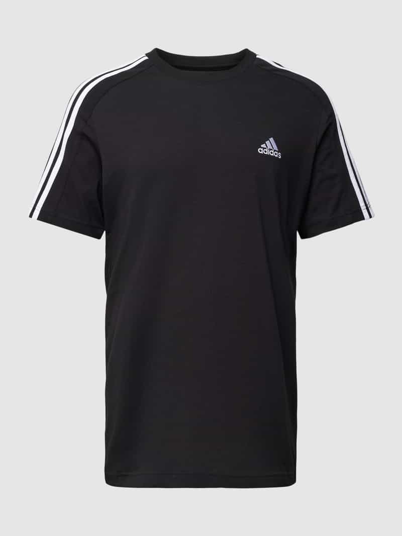 T-shirt met labelstitching ADIDAS SPORTSWEAR