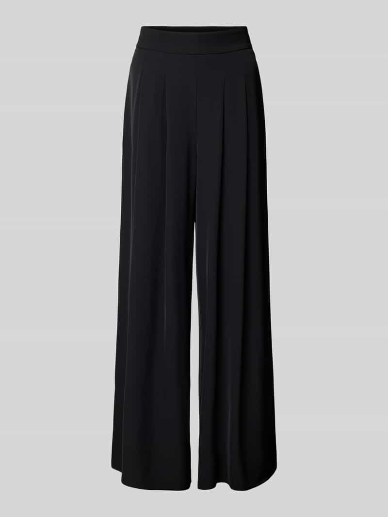 RINASCIMENTO Wide leg stoffen broek met plooien