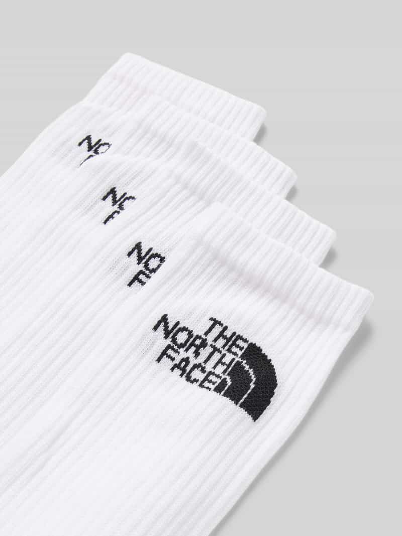 The North Face Sokken met labelprint in een set van 3 paar