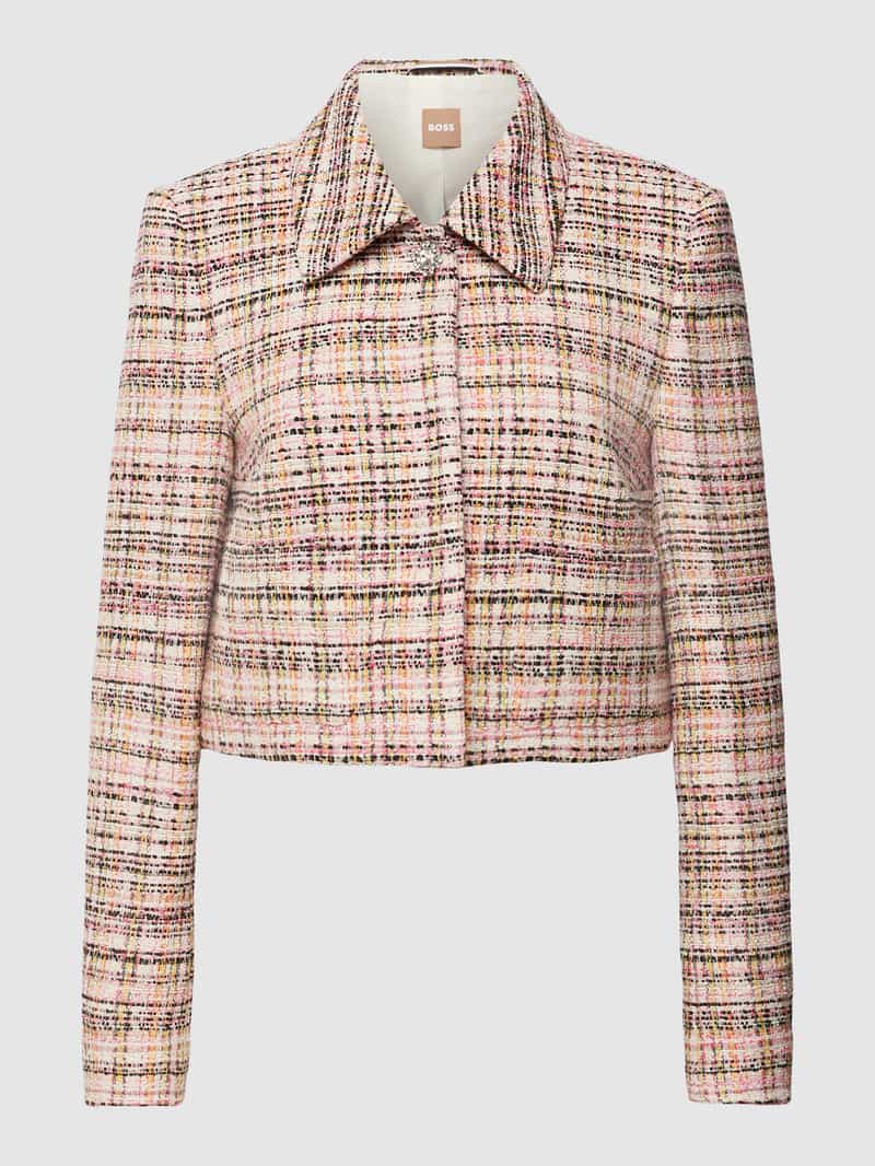 Boss Blazer met applicatie van siersteentjes model 'Jappa'