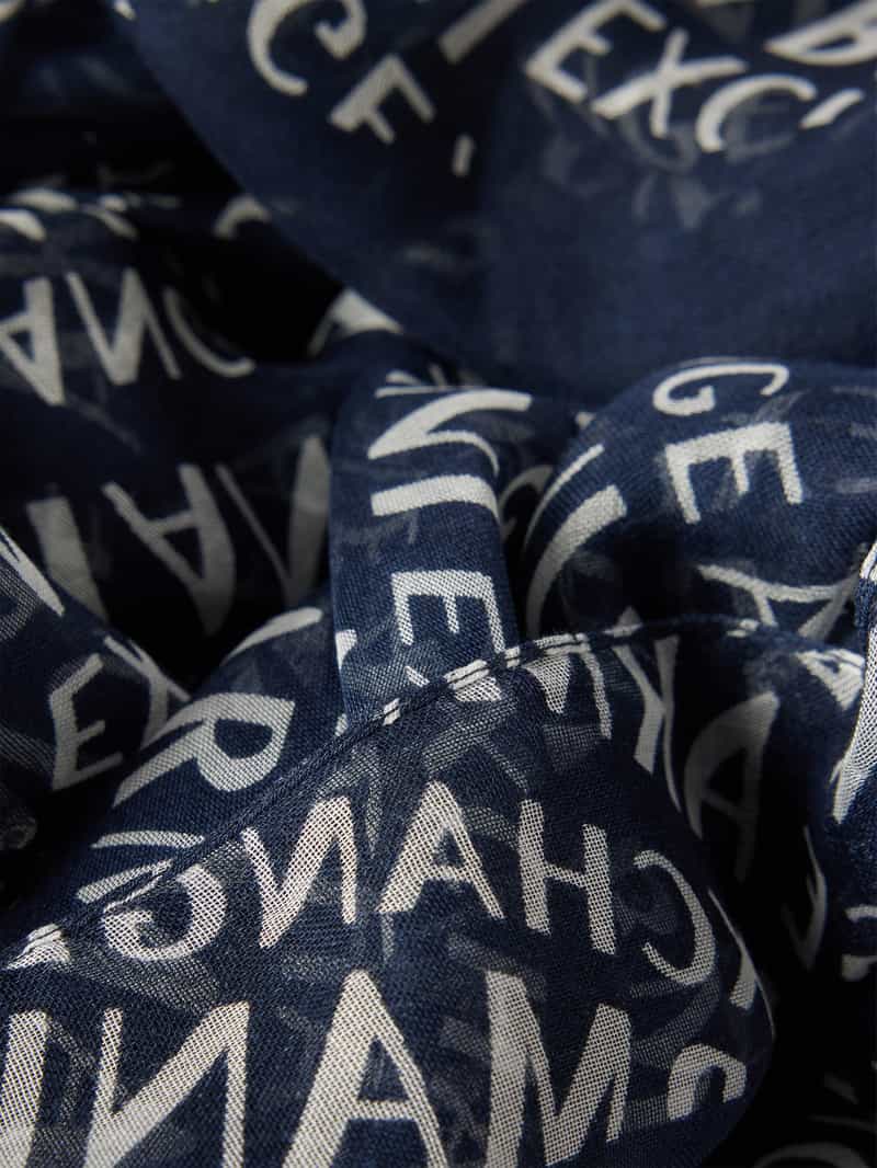 Armani Exchange Sjaal met labelprints