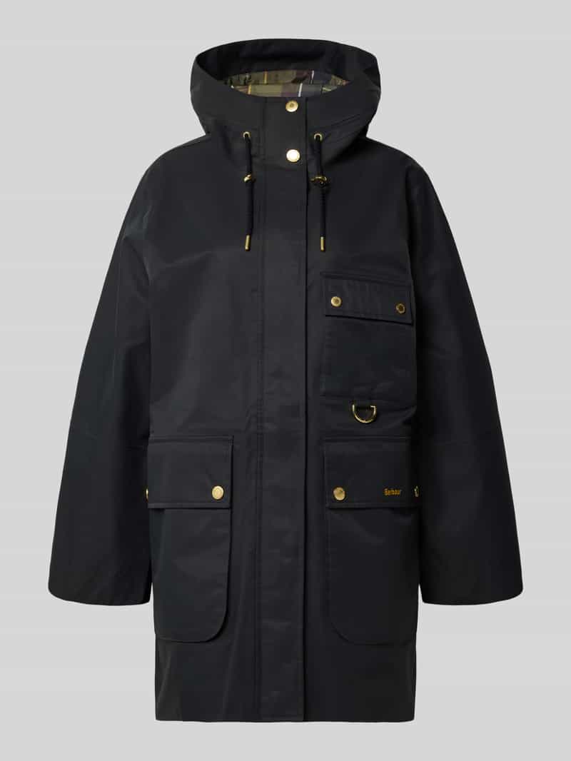 Barbour Regular fit functioneel jack met capuchon model 'ARLA'