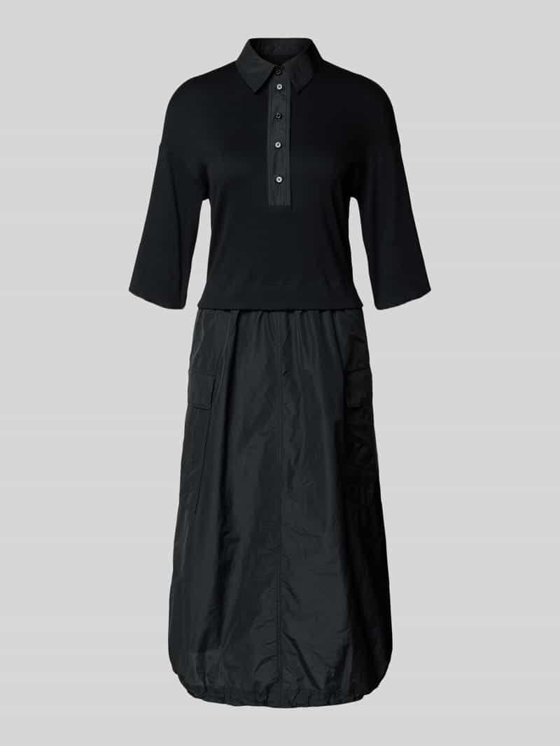 Marc Cain Midi-jurk met knoopsluiting