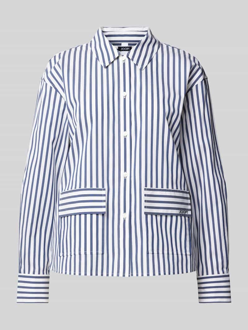 Joop! Overhemdblouse met knoopsluiting model 'Baraa'