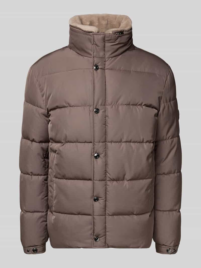 JOOP! Collection Gewatteerd jack met opstaande kraag model 'Newton'