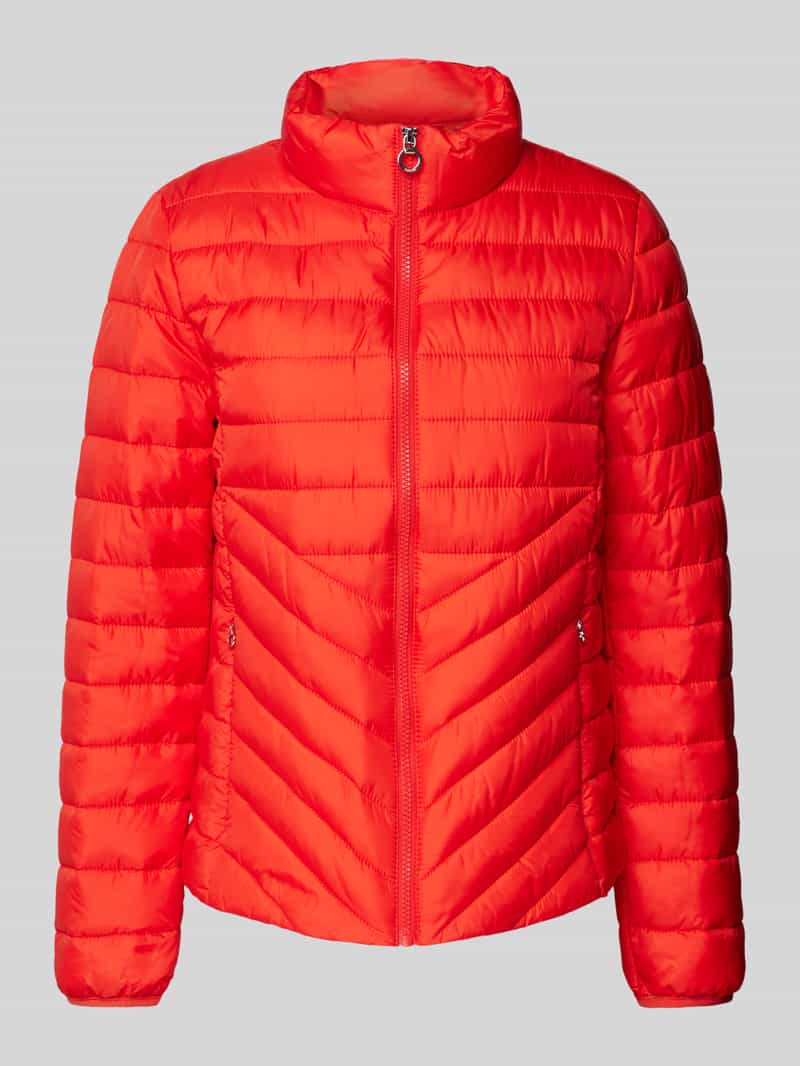 s.Oliver RED LABEL Regular fit gewatteerd jack met opstaande kraag