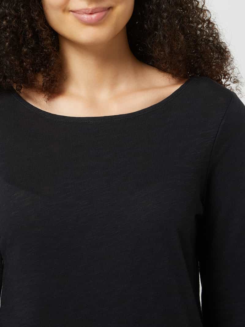 Marc O'Polo Shirt met lange mouwen van biologisch katoen