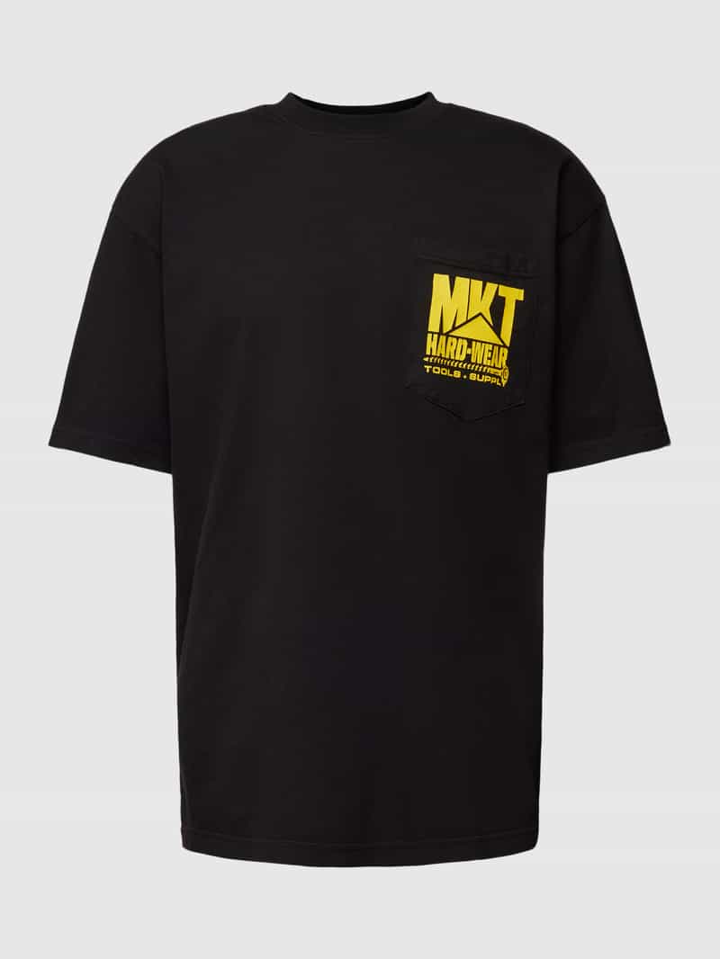 MARKET T-shirt met ronde hals en borstzak