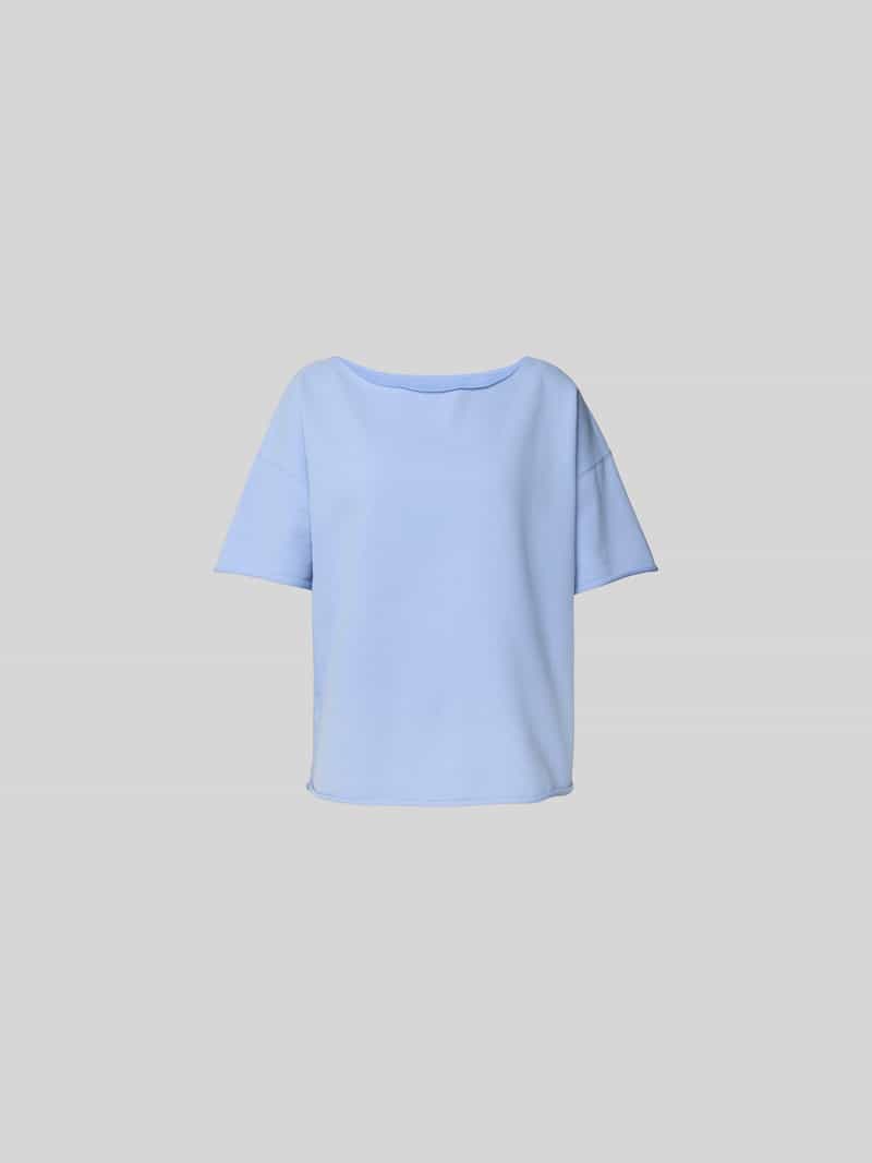 T-shirt met boothals