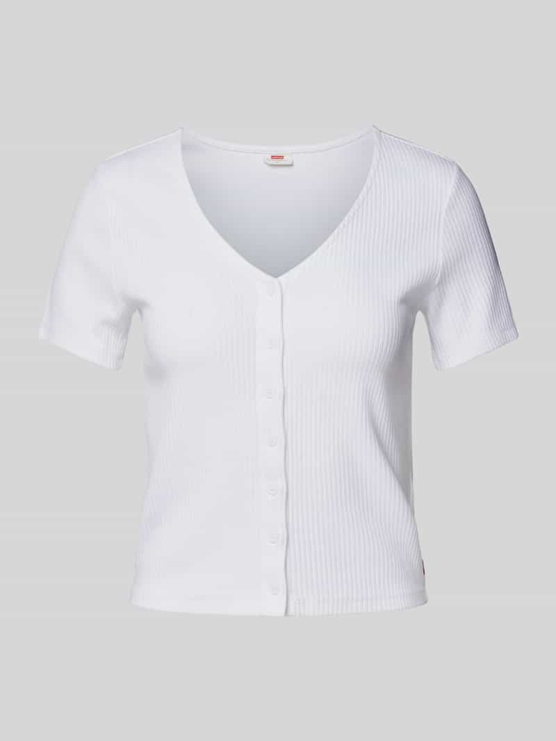 Levi's T-shirt in riblook model 'MUSE'
