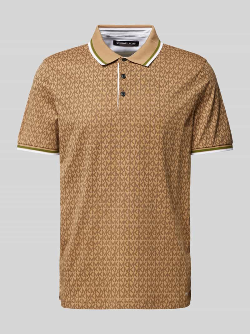 Michael Kors Poloshirt met korte knoopsluiting