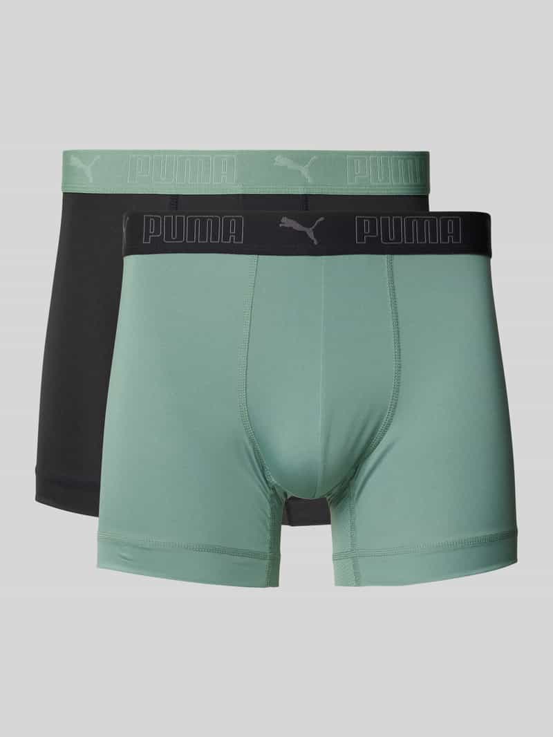 Puma Boxershort met labeldetail in een set van 2 stuks
