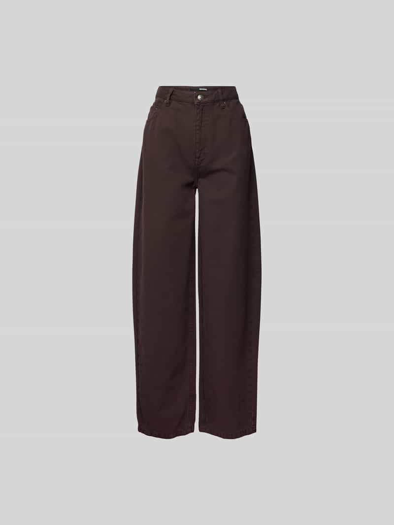Stoffen broek met 5-pocketmodel