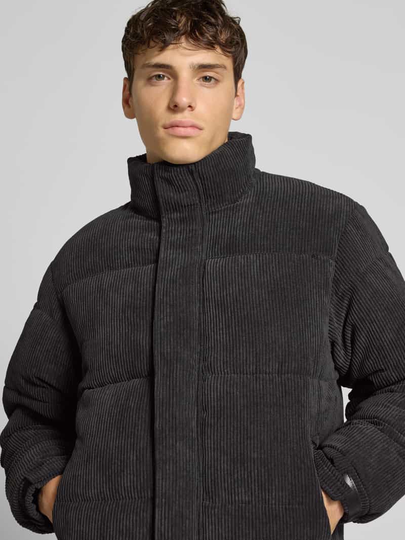 Redefined Rebel Corduroy jack met opstaande kraag model 'MOSES'