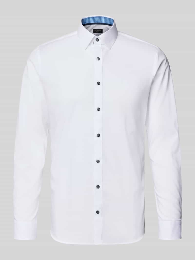 Super slim fit zakelijk overhemd van popeline