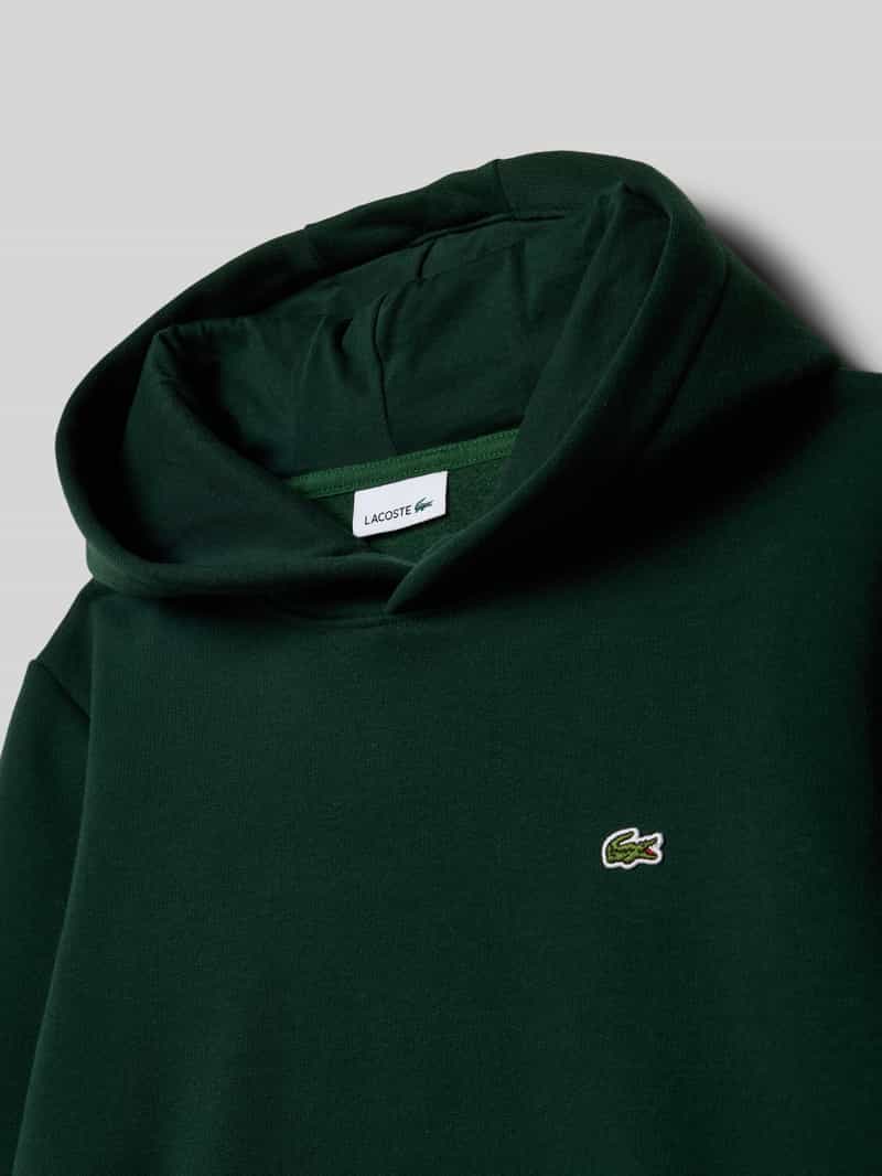 Lacoste Regular fit hoodie van katoenmix model 'CORE'