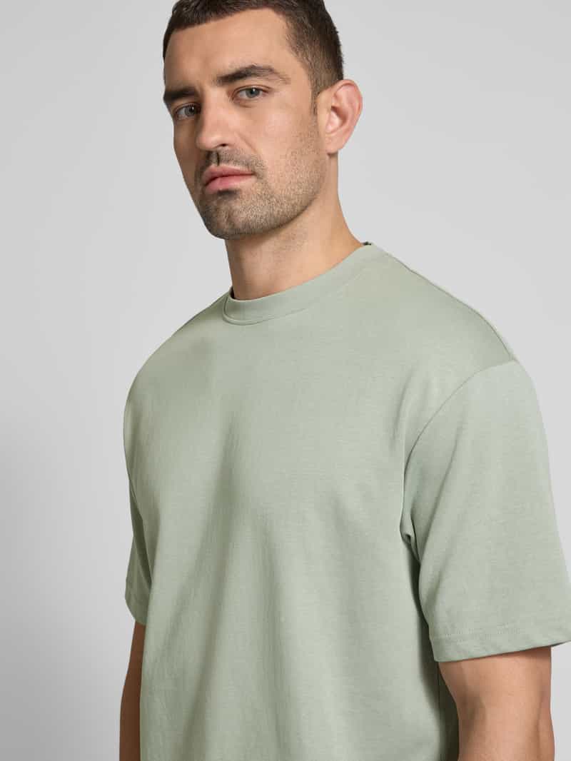 Selected Homme T-shirt met ronde hals model 'OSCAR'