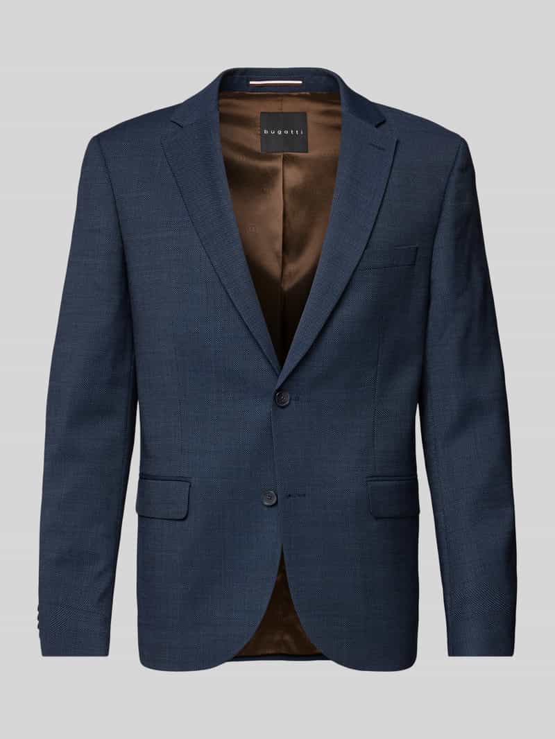 Bugatti 2-knoops colbert met reverskraag