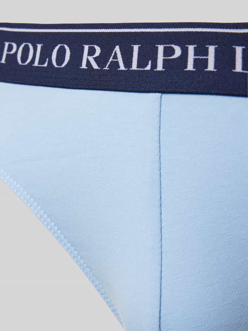 Polo Ralph Lauren Underwear Regular fit slip met deelnaden in een set van 3 stuks