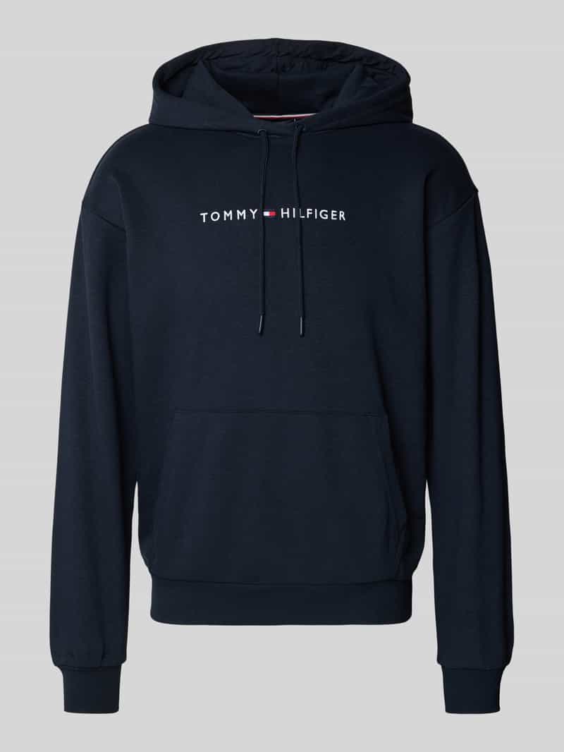 Tommy Hilfiger Regular fit hoodie van katoenmix