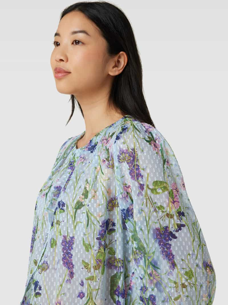 Marc Cain Blouse met all-over bloemenprint