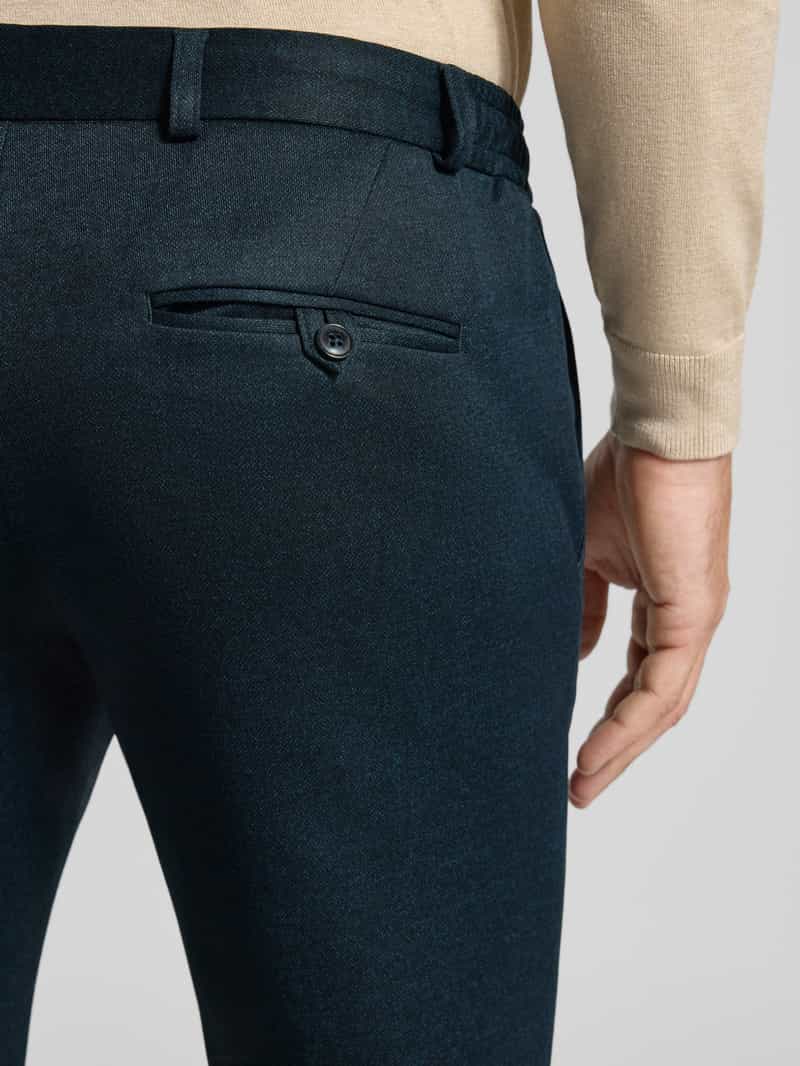 Zuitable Slim fit broek met tunnelkoord model 'SpartaFlex'