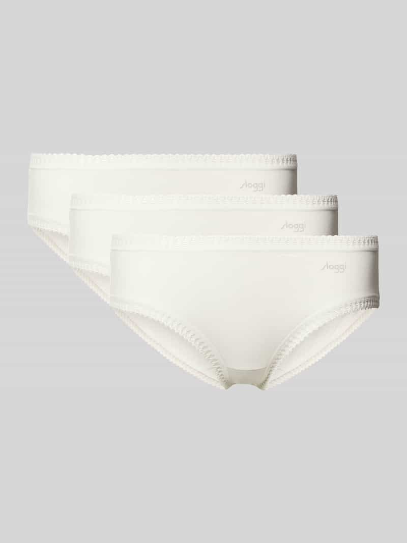 Sloggi Slip met kant in een set van 3 stuks model 'GO'