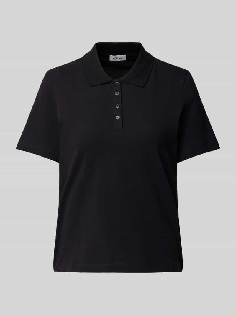 s.Oliver RED LABEL Regular fit poloshirt van katoenmix