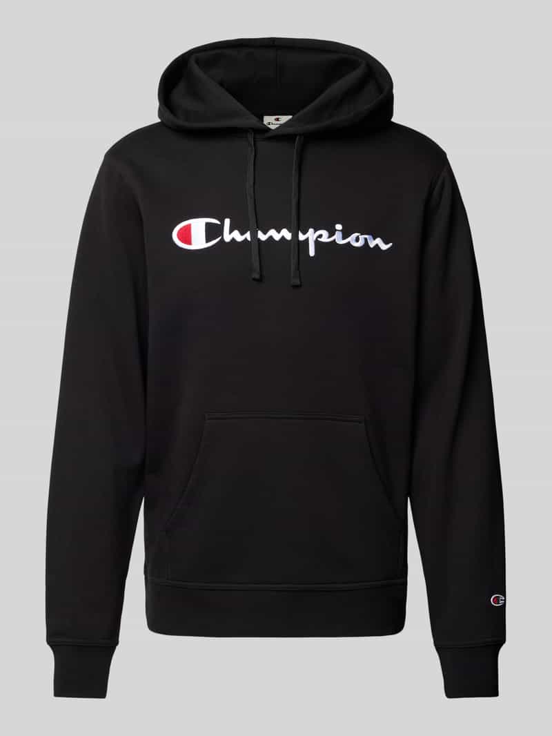 Champion Hoodie met labelstitching