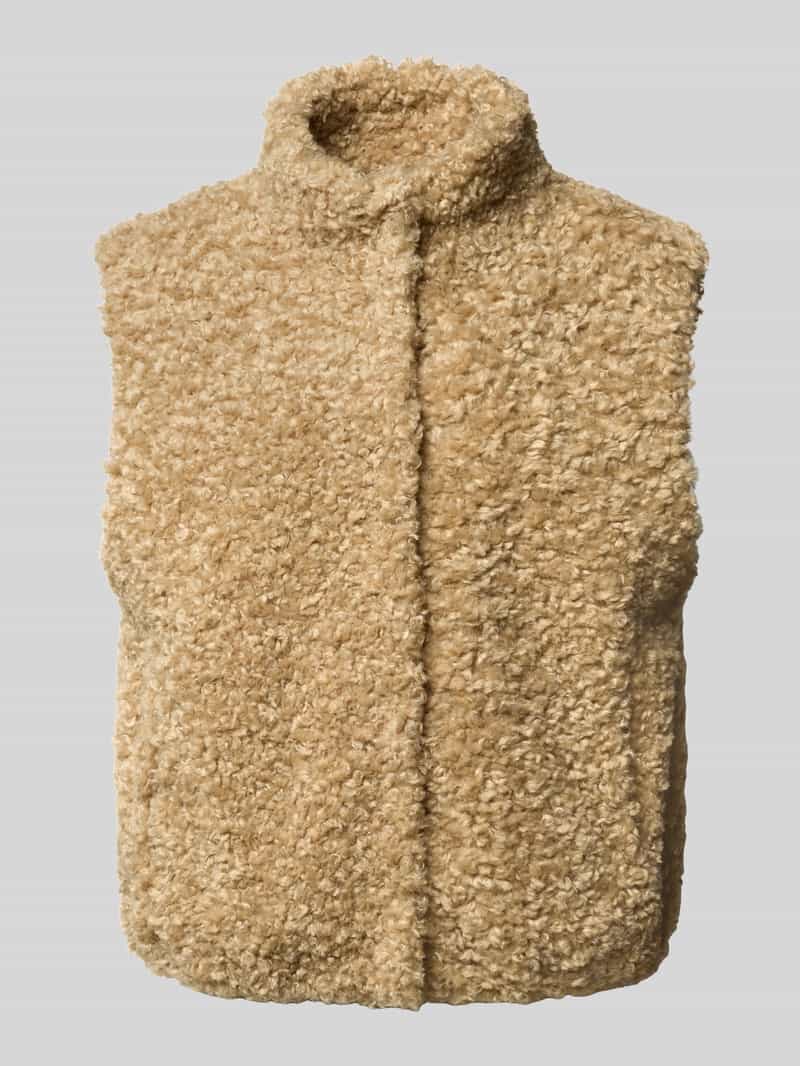 BRAX Gilet met teddybont model 'STYLE.OSLO'