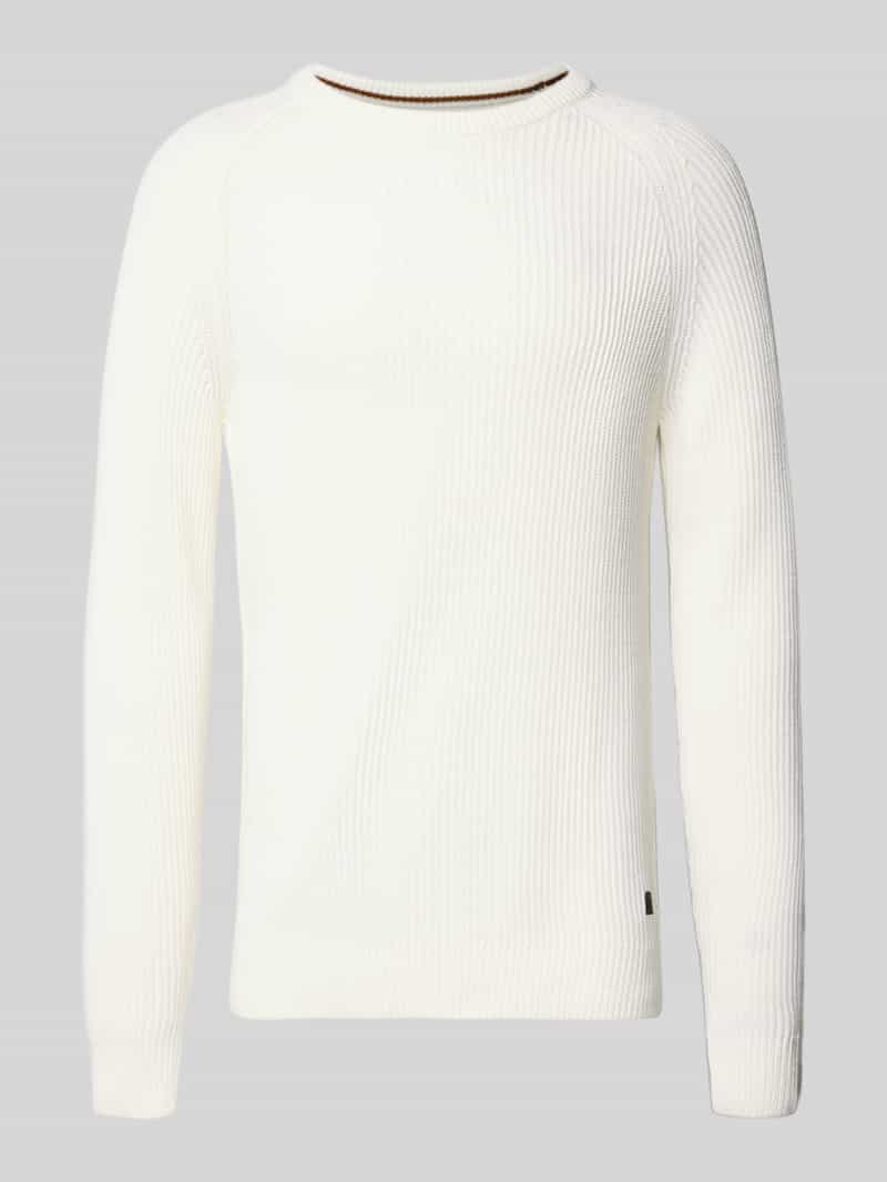 jack & jones Gebreide pullover met ronde hals model 'PANNEL'