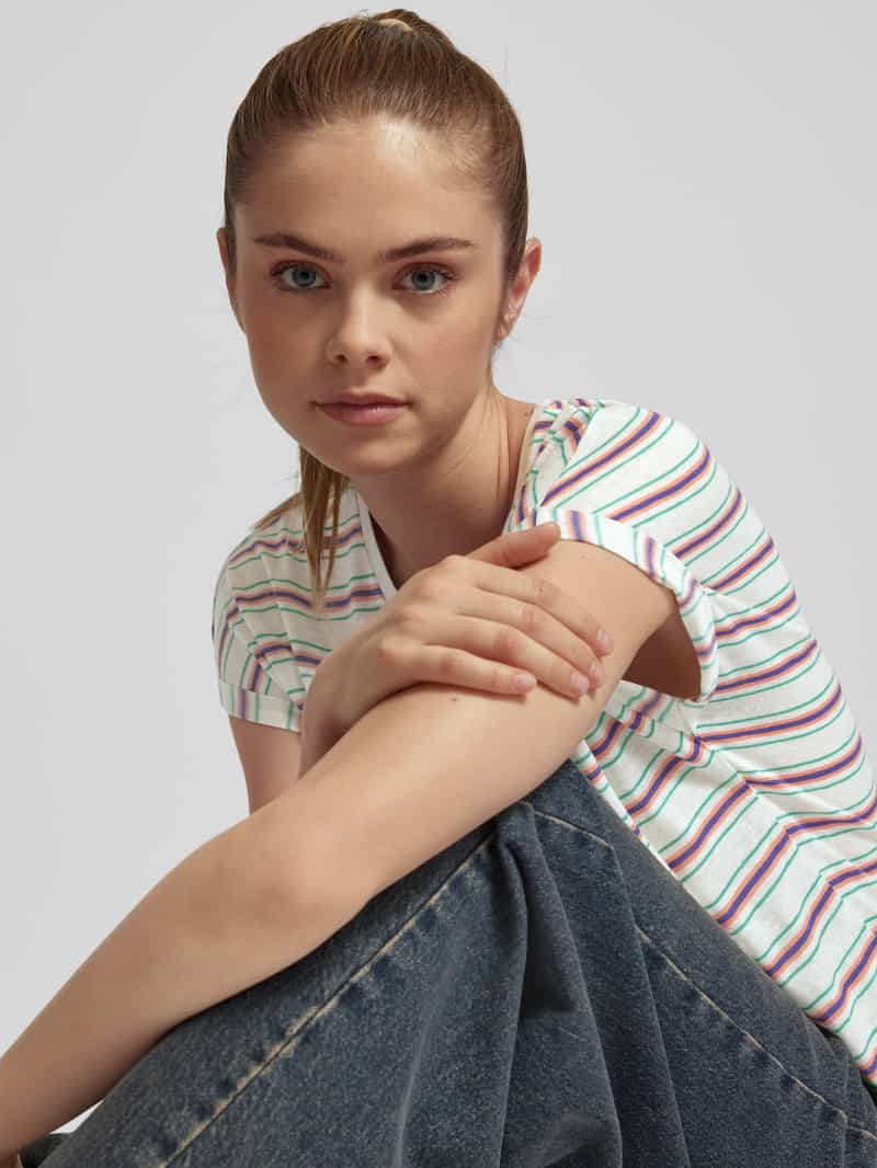 Tom Tailor Denim T-shirt met ronde hals