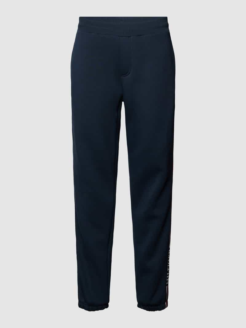 Tommy Hilfiger Sweatpants met galonstrepen model 'GLOBAL STRIPE'