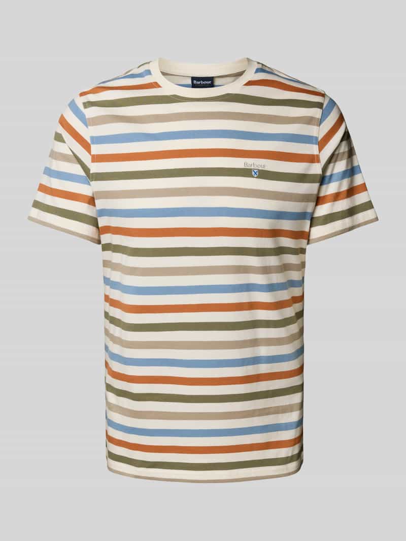 Barbour Regular fit T-shirt van puur katoen