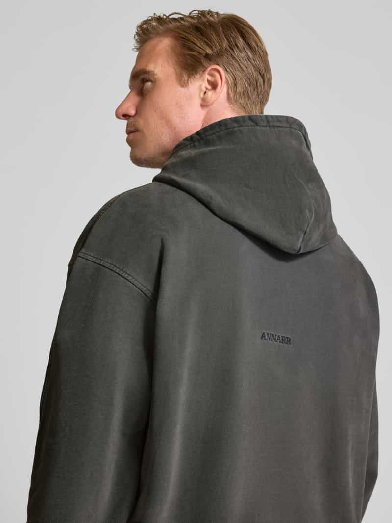 ANNARR Hoodie van puur katoen model 'ASTOR'