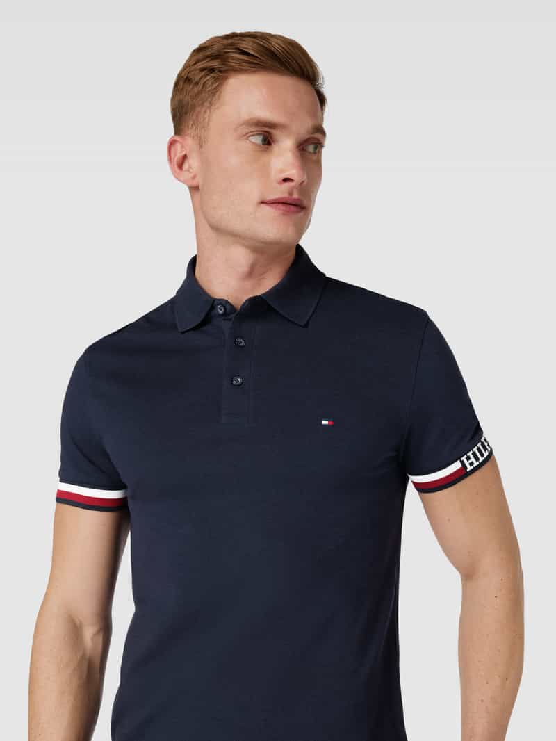 Tommy Hilfiger Poloshirt met labelopschrift