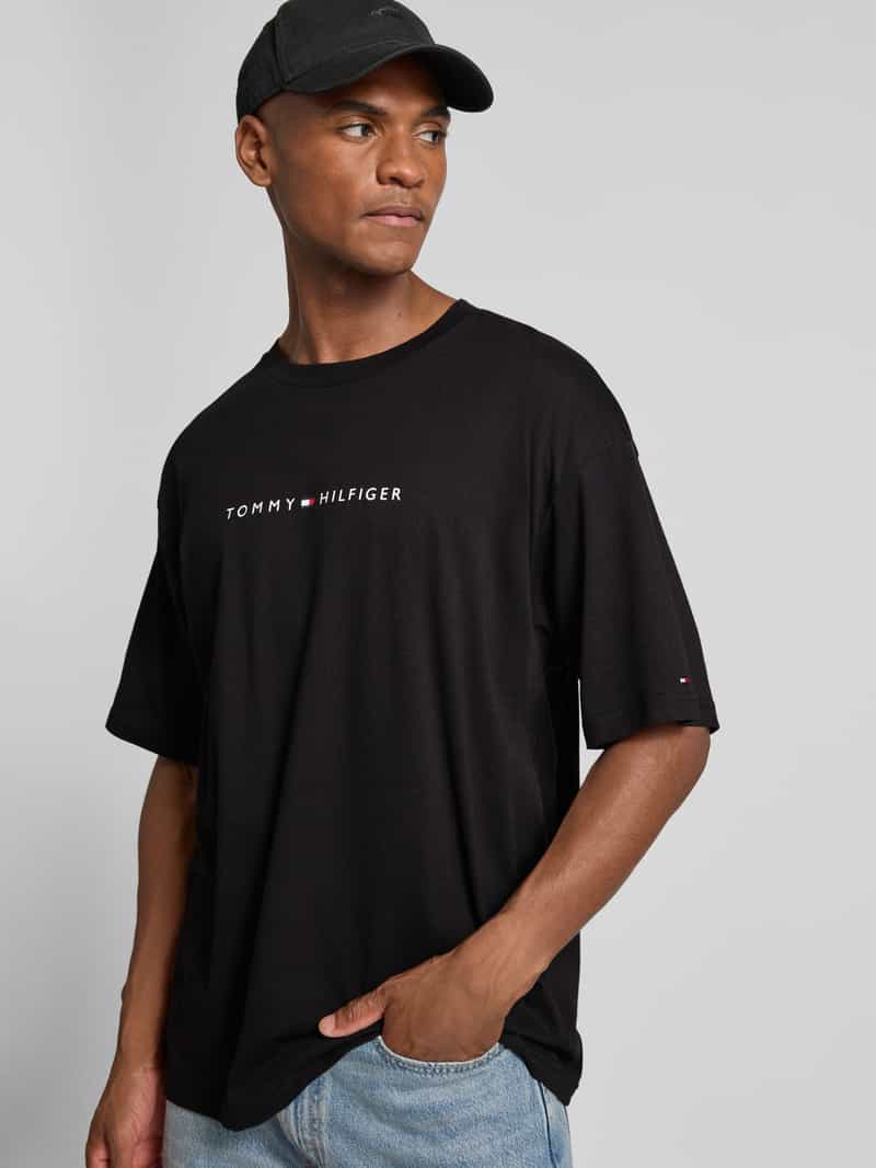 Tommy Hilfiger Regular fit T-shirt van puur katoen