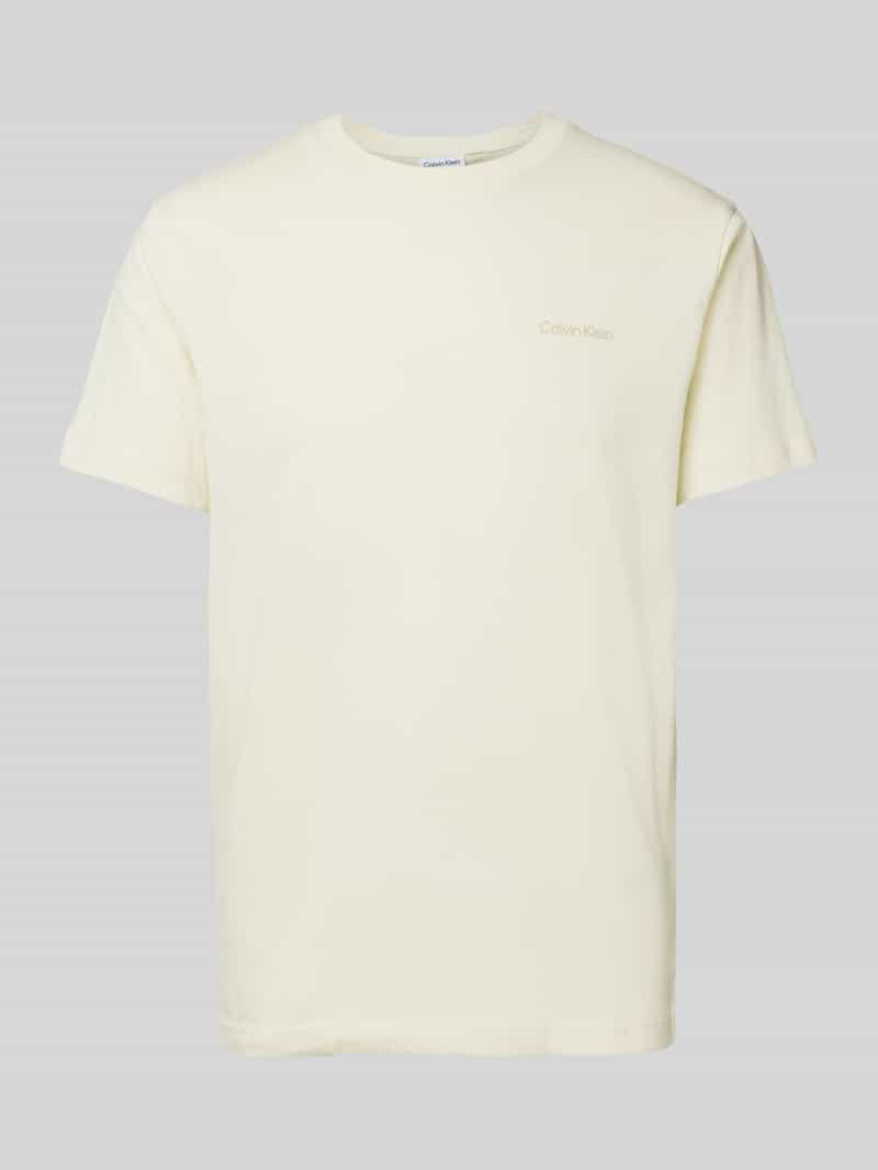 Lerros T-shirt met ronde hals