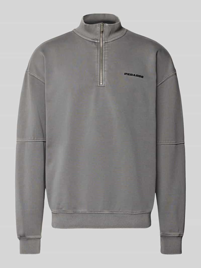 Pegador Oversized sweatshirt met opstaande kraag