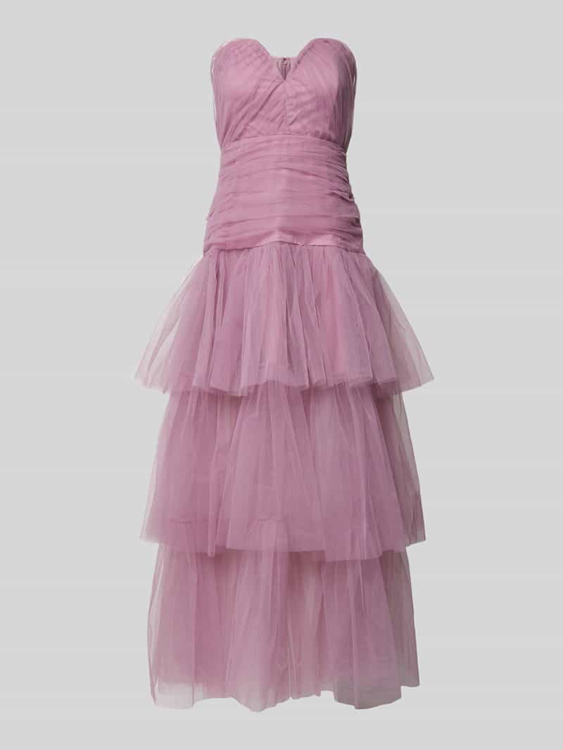 Lace & Beads Avondjurk met V-hals