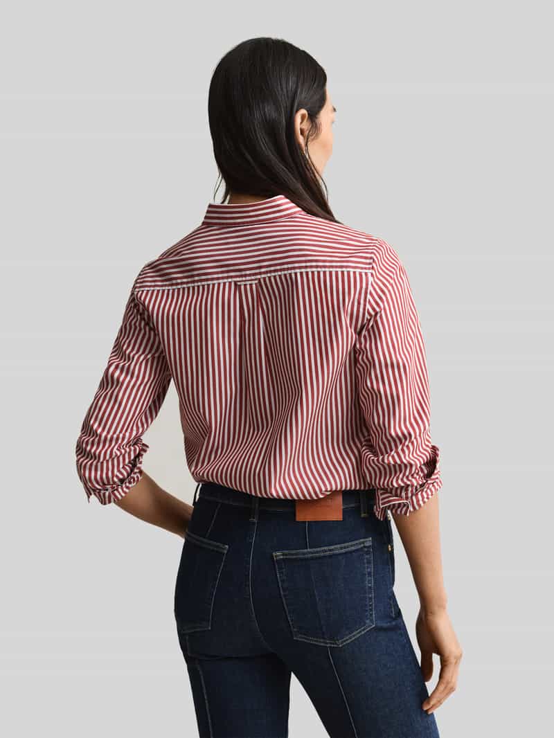 Gant Regular fit overhemdblouse met gestikt logo