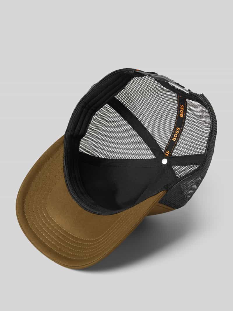 Boss Trucker-pet met labelpatch model 'Elliot'