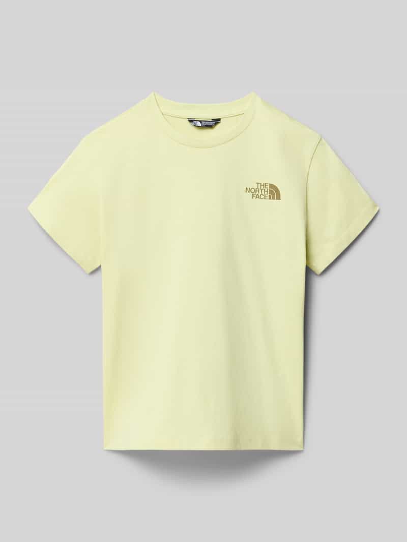 relaxed fit T-shirt met logoprint model 'Voyage'