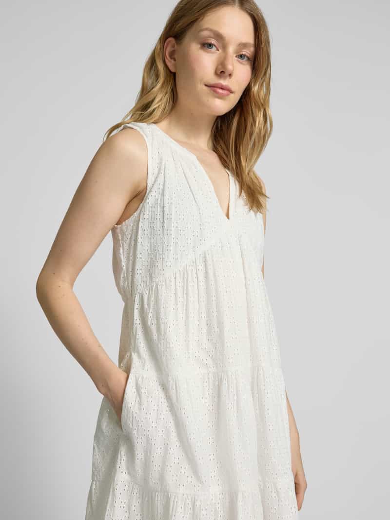 DKNY Mini-jurk met broderie anglaise