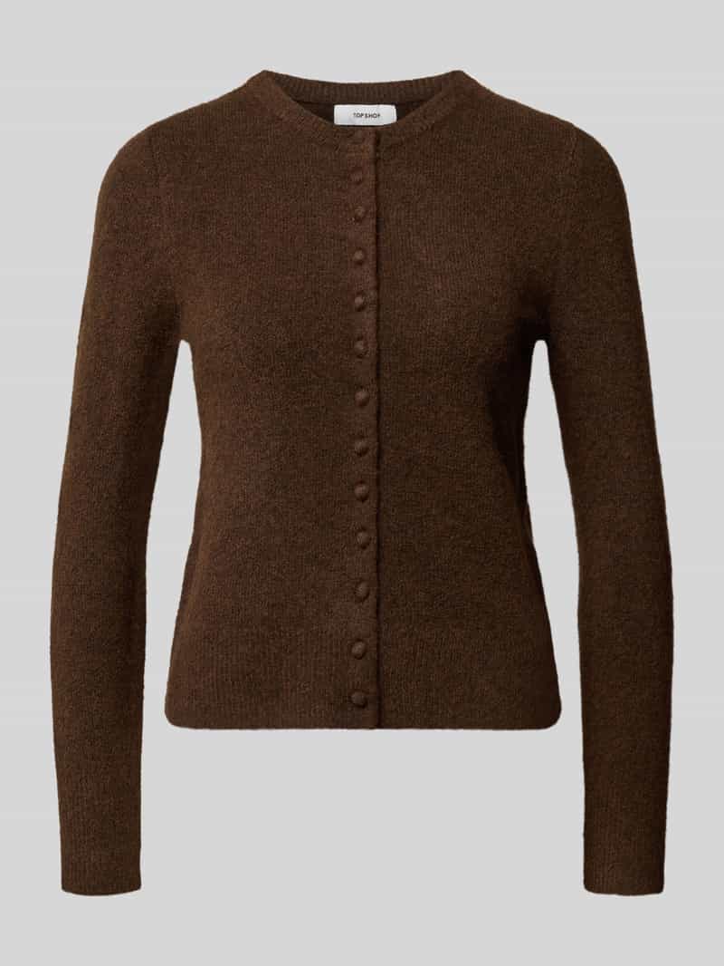 Topshop Slim fit gebreid jack met wol model 'Sia'