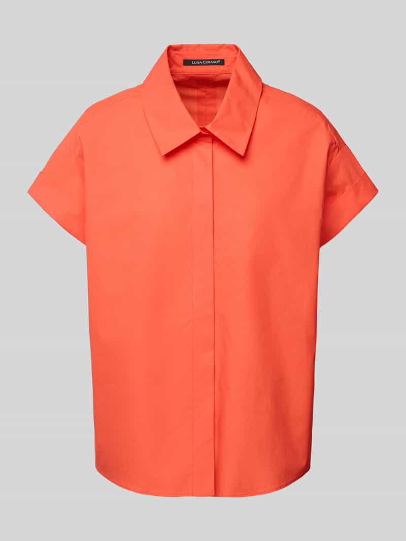 LUISA CERANO Relaxed fit blouse met kapmouwen