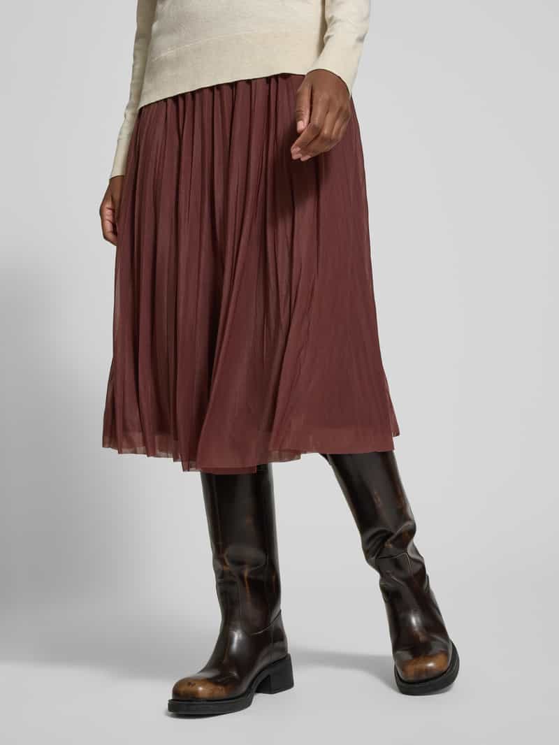 GUIDO MARIA KRETSCHMER WOMAN Plooirok met elastische band model 'Astrid'